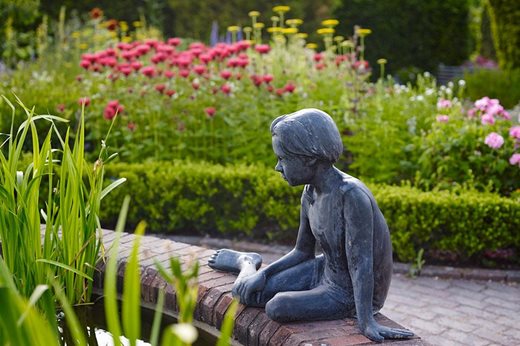 Statue in the Herb Garden