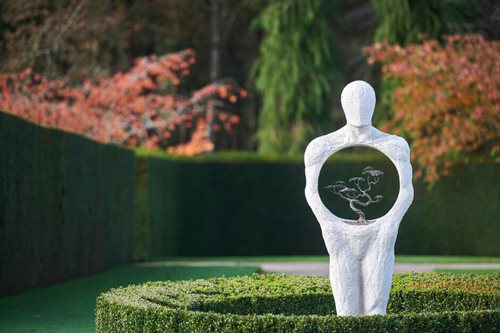 Be wowed by more than 100 striking sculptures set in RHS Garden Rosemoor’s winter landscape