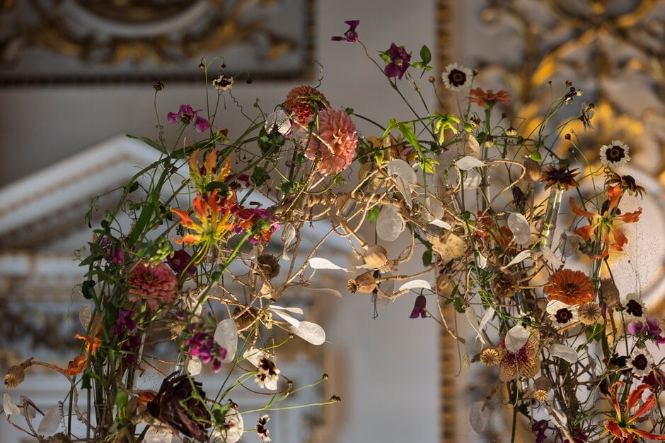 Floral installations at RHS Wentworth Woodhouse 2025 / RHS