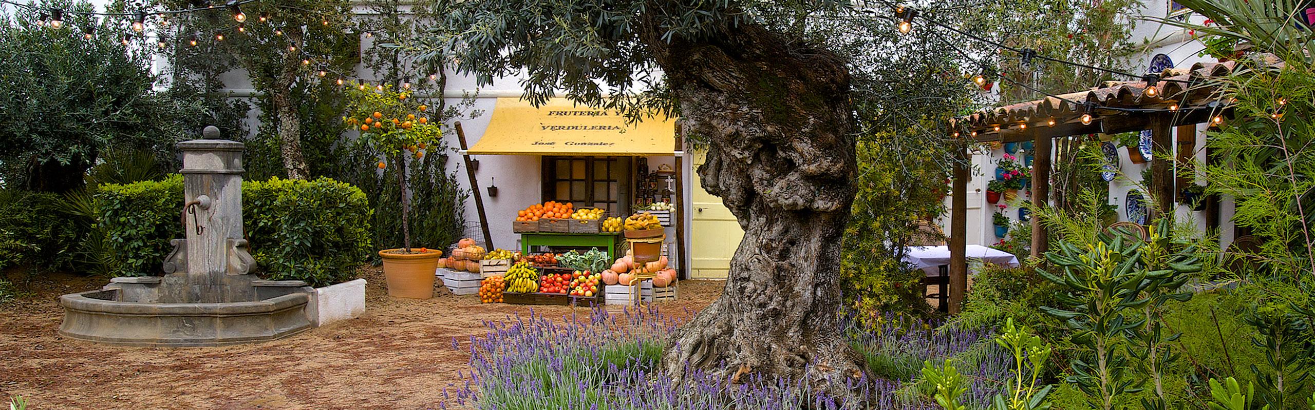 Show garden at RHS Malvern Spring Festival