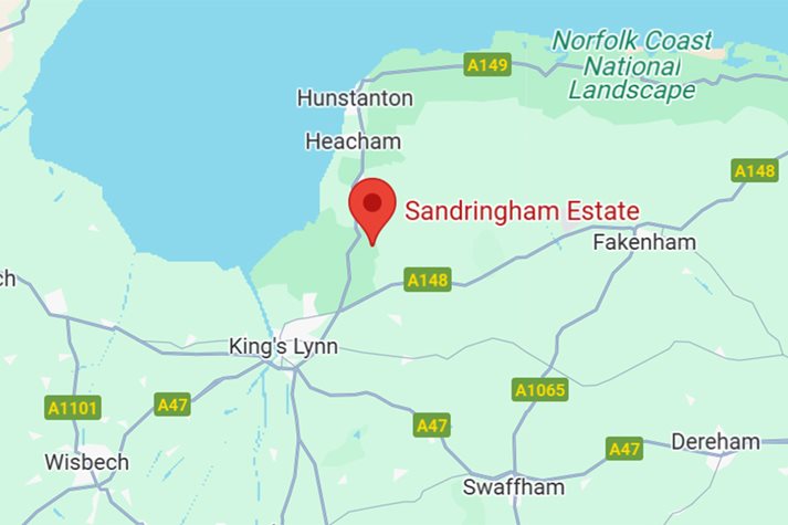 Map of Sandringham area Map of Sandringham area