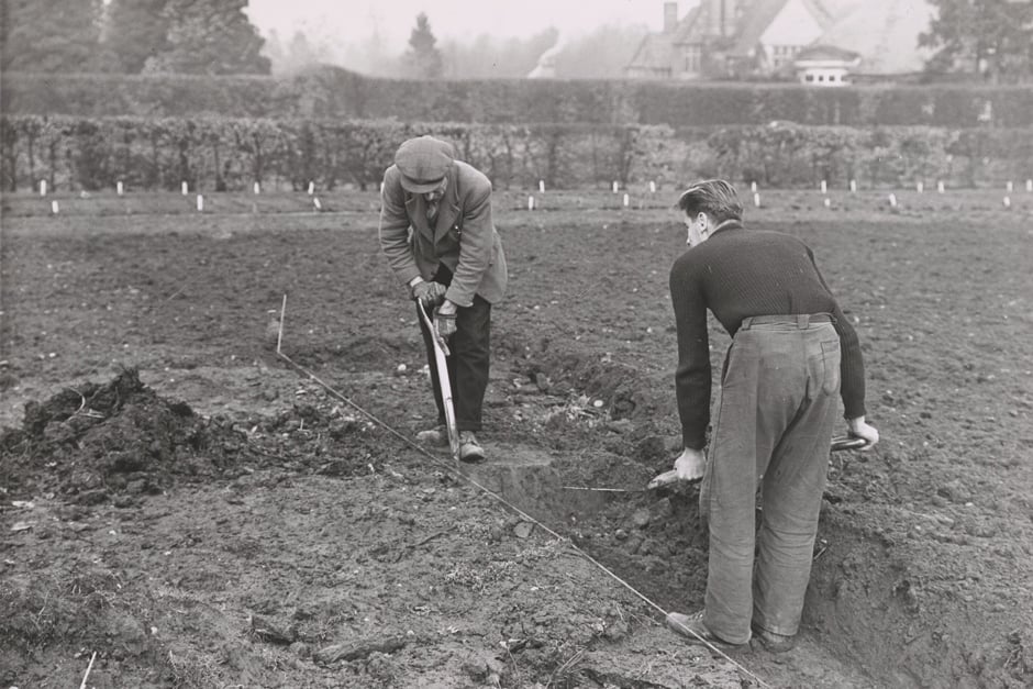 ‘Double-digging’ was the standard way of preparing soil for generations