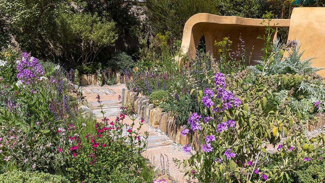 Lady Garden Foundation 'Silent No More' Garden at RHS Chelsea