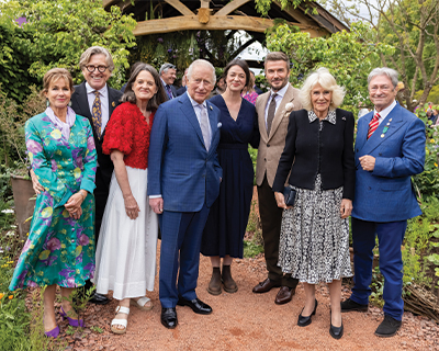 The King and Queen at RHS Chelsea 2026