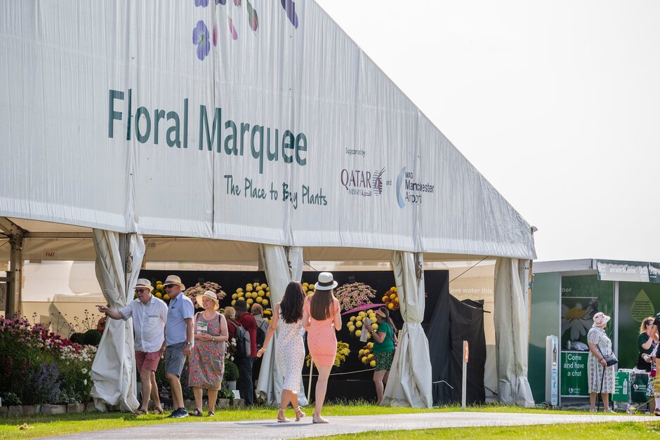The Floral Marquee at RHS Tatton Park
