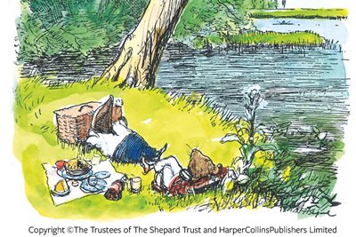 Wind in the Willows picnic
