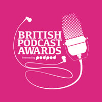 British Podcast Awards logo